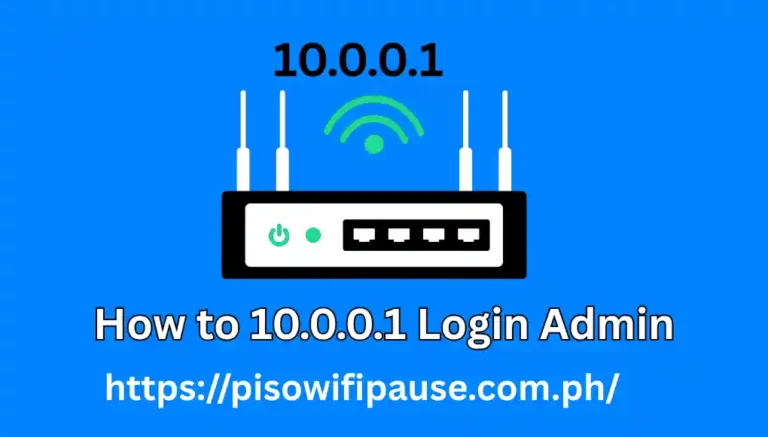 10.0.0.1 Login Admin