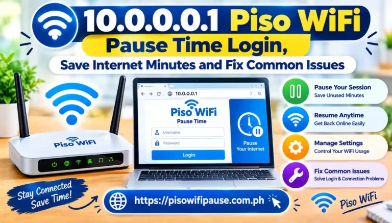 10.0.0.0.1 Piso WiFi