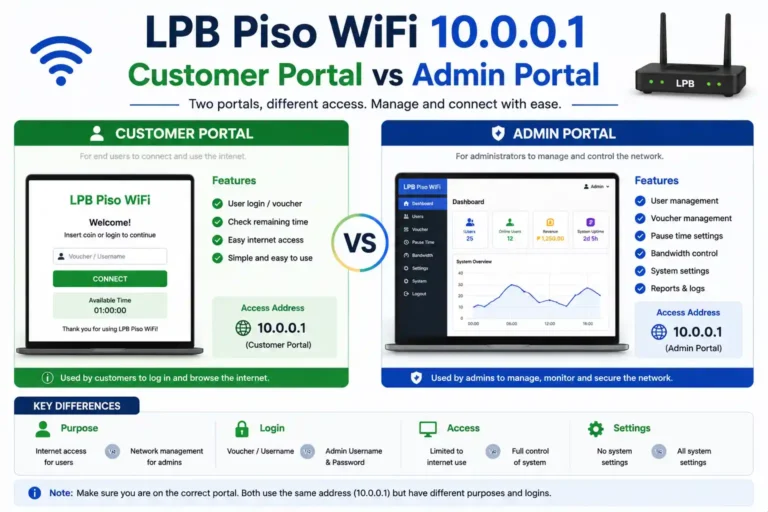 10.0.0.1 lpb piso wifi