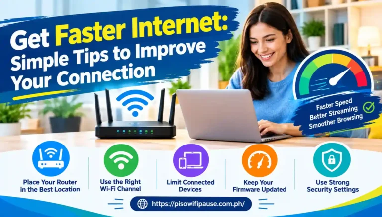 Get Faster Internet