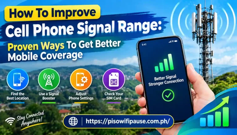 How To Improve Cell Phone Signal Range