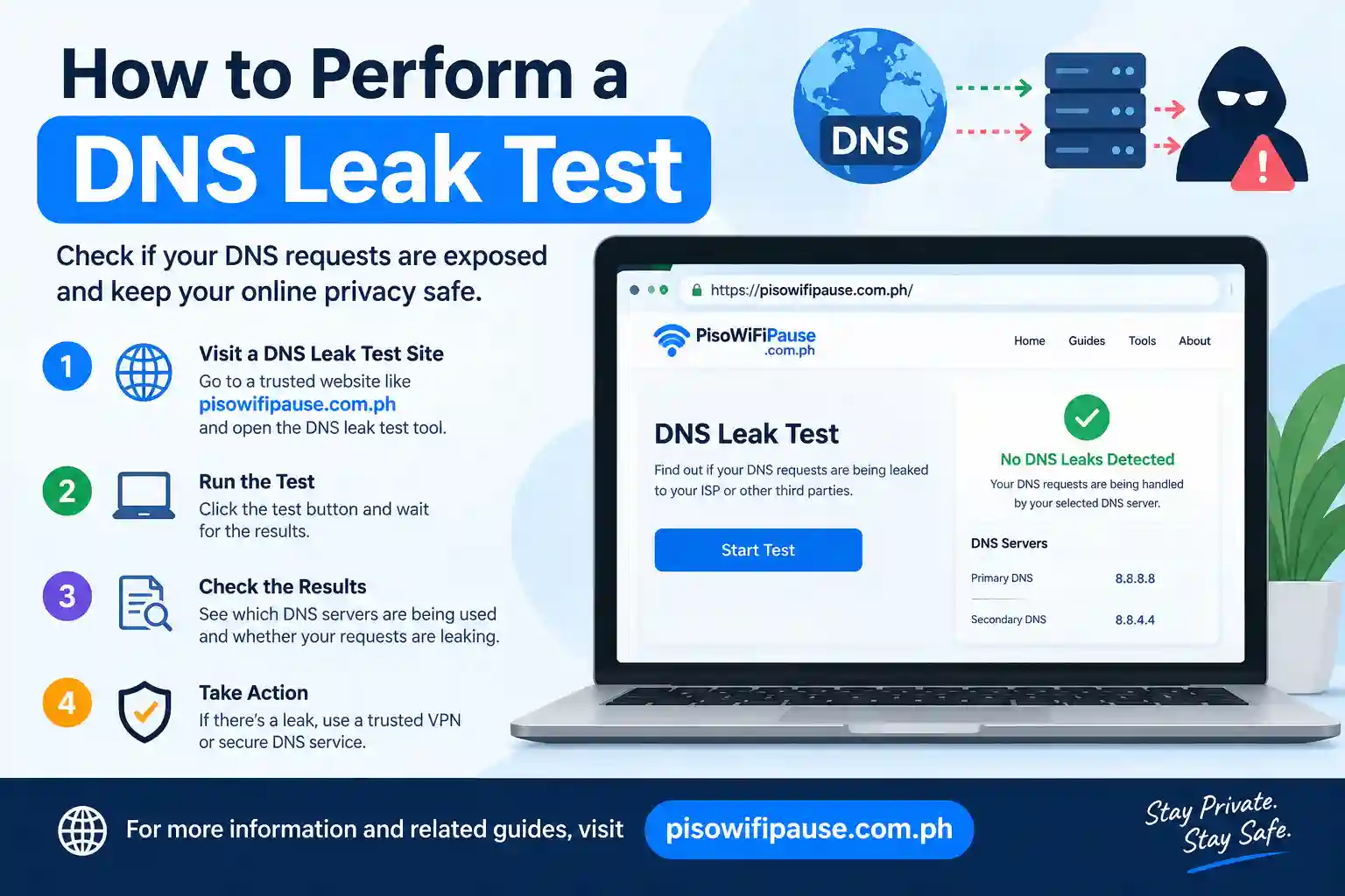 How to Perform a DNS Leak Test