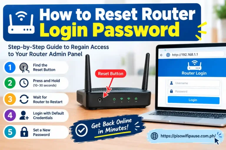 Reset Router Login Password 10.10.10.10