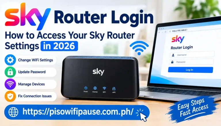 Sky Router Login