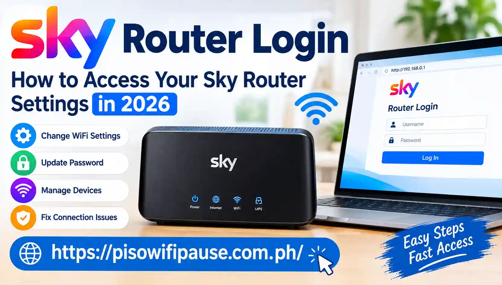 Sky Router Login