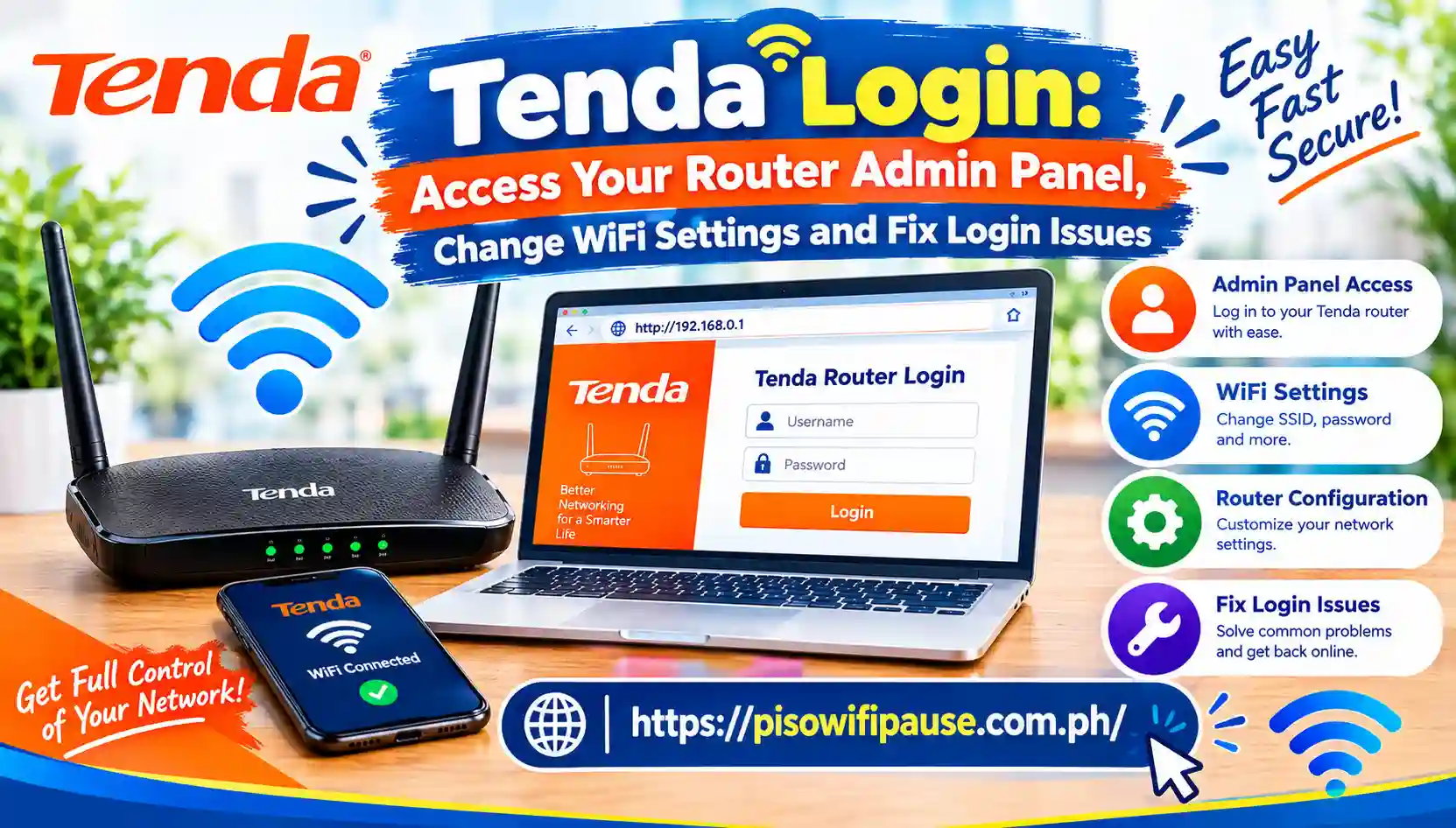 Tenda Login_ Access Your Router Admin Panel