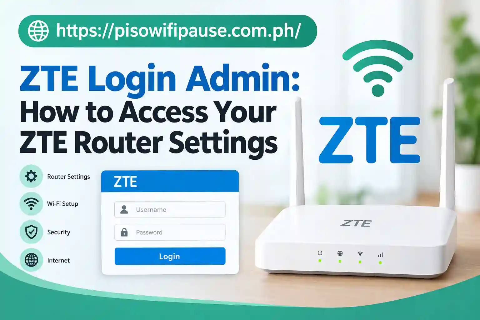 ZTE Login Admin