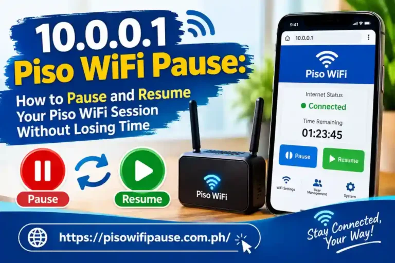 10.0.0.1 Piso WiFi Pause