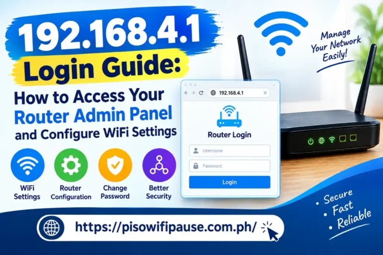 192.168.4.1 Admin Login