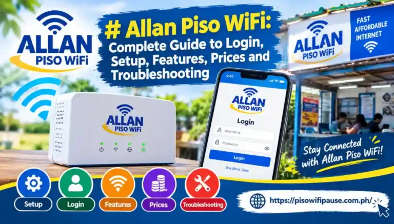 Allan Piso WiFi