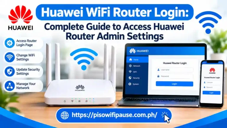 Huawei WiFi Router Login