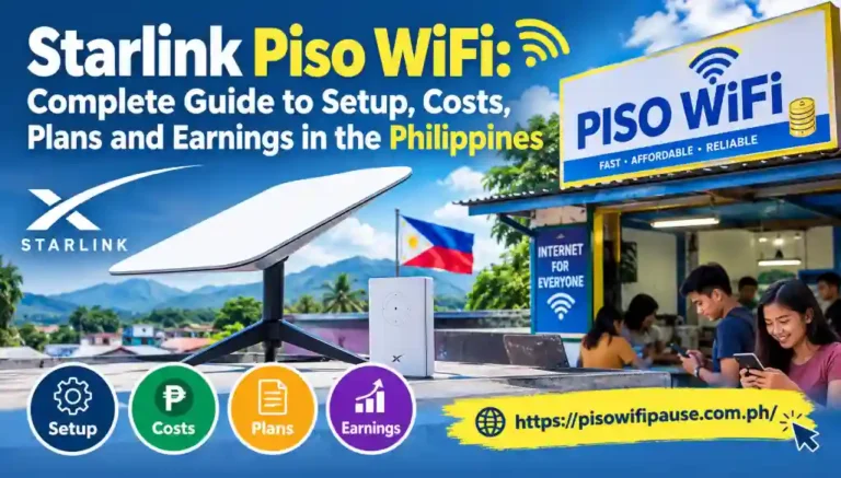 Starlink Piso WiFi